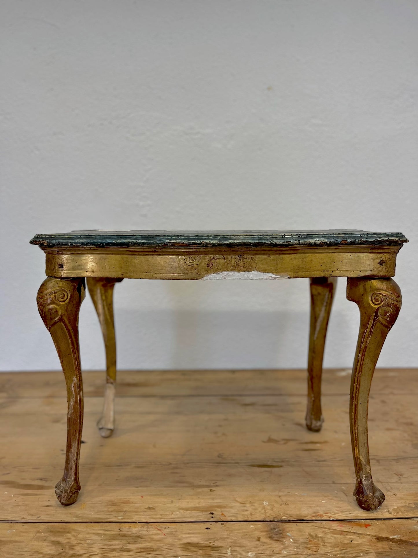 Antigua consola baja estilo Felipe V años 1730