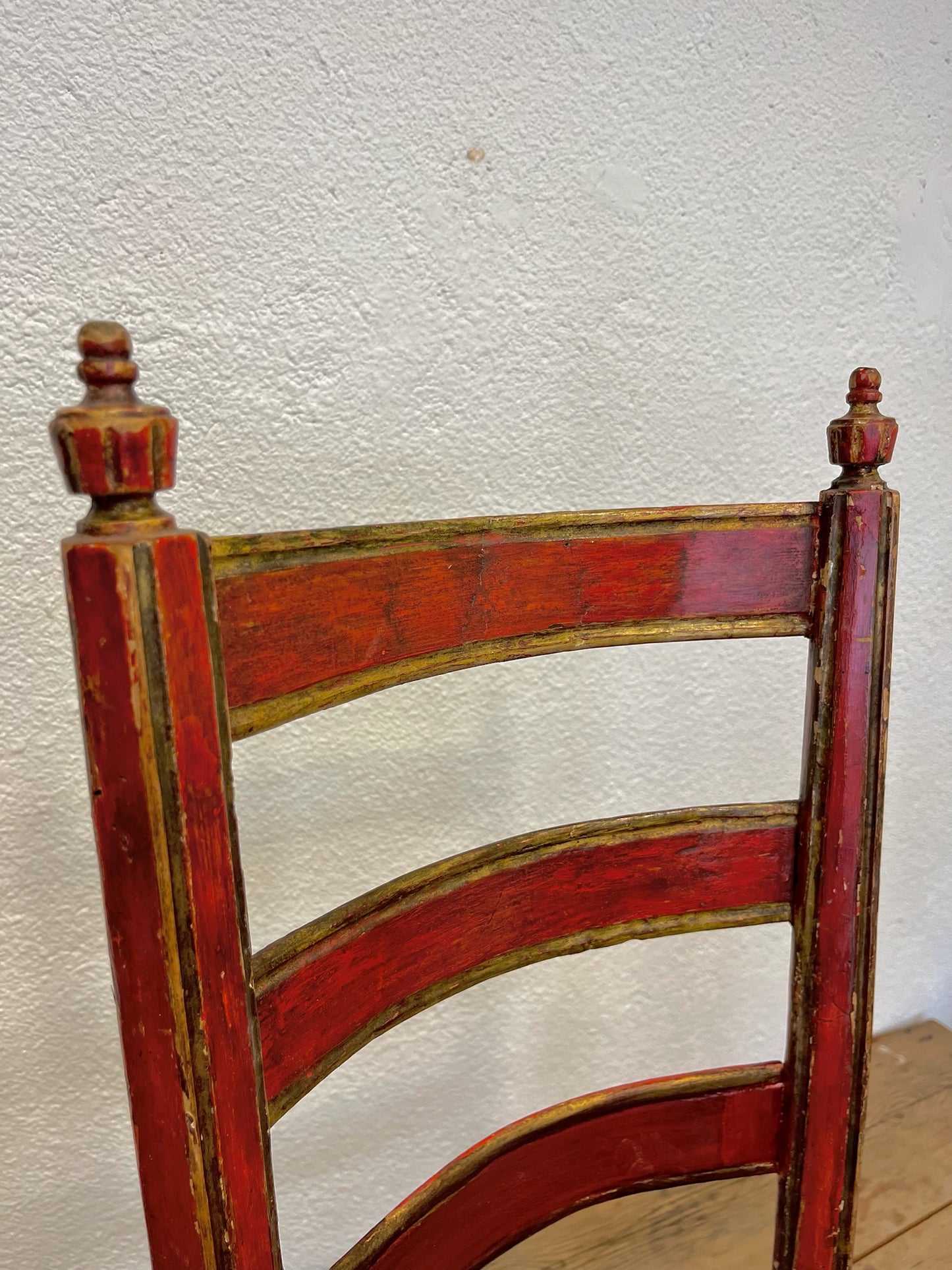 Antigua silla estilo Carlos IV años 1780