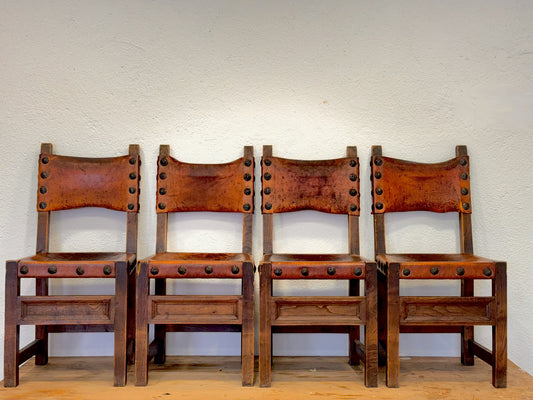 Conjunto de sillas y taburete ArtEspaña año 1960